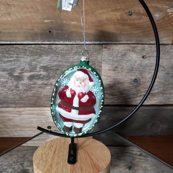 Sullivan's Handcrafted Glass Santa Ornament.  NWT Victorian - Retro - Glass - Picture 3 of 6